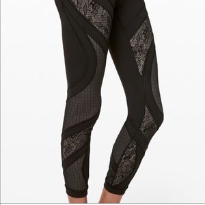 Lululemon Wunder Under LACE leggings